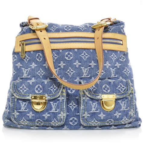 blue jean louis vuitton purse